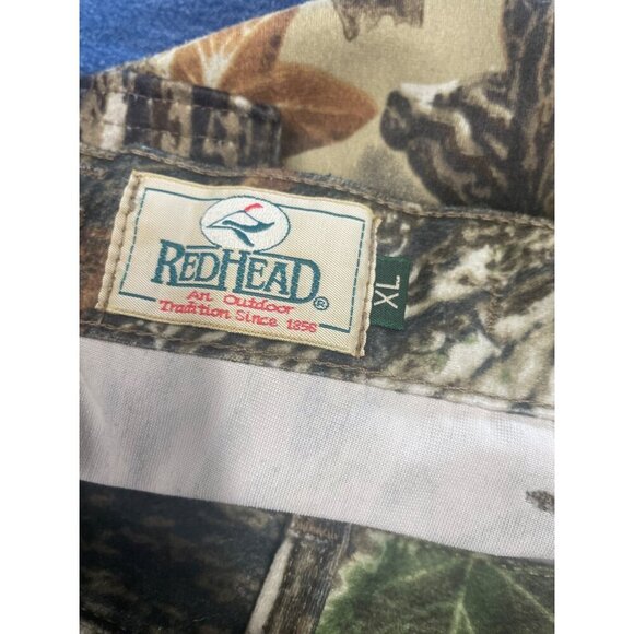 Redhead XL Mens Camouflage Hunting Pants Multiple Pockets Adjustable Drawstrings - Picture 5 of 5